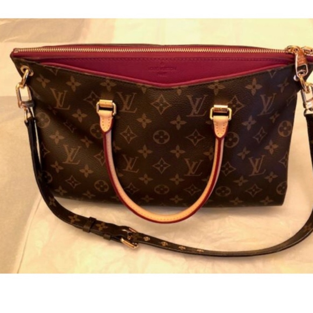 Louis Vuitton Authentic  Pallas Aurore Purse Retired Color Never Carried READ - Picture 12 of 12